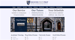 Desktop Screenshot of denvertestprep.com